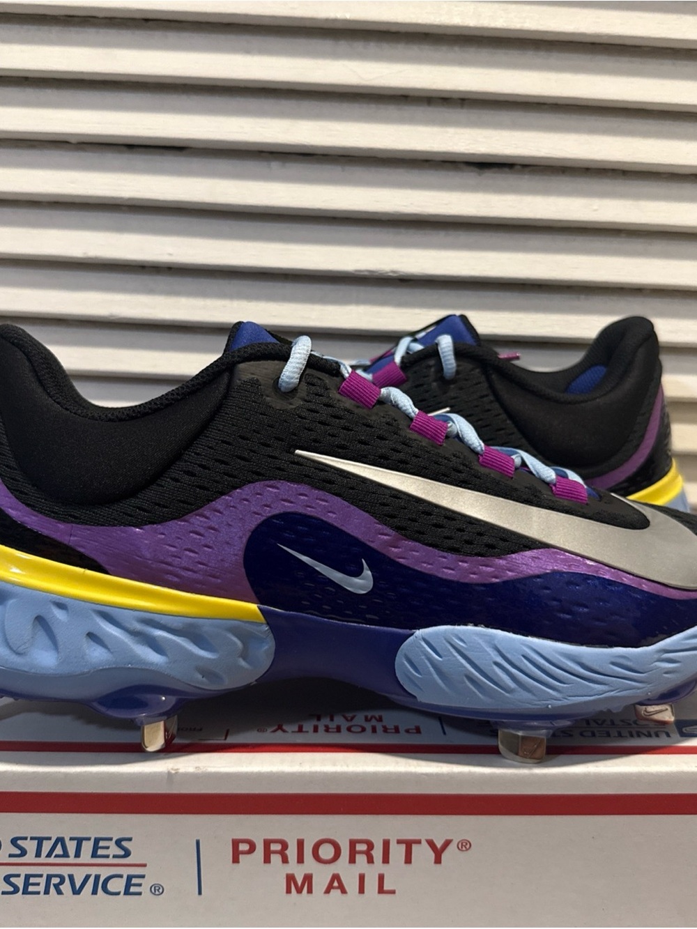 New Nike Alpha Huarache Elite 4 Low NRG Baseball Cleats Men’s Sz 11.5 IB5322-500